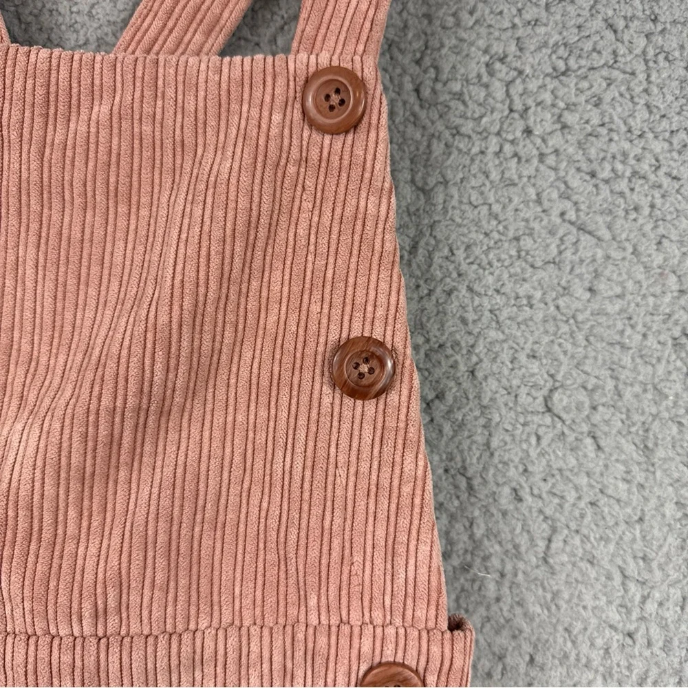 Art‎ Class Corduroy Jumper Mini Dress in Blush